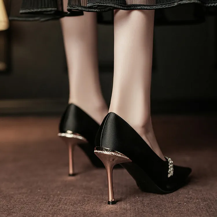 TADSW Slim Heel High Heels Women's-1