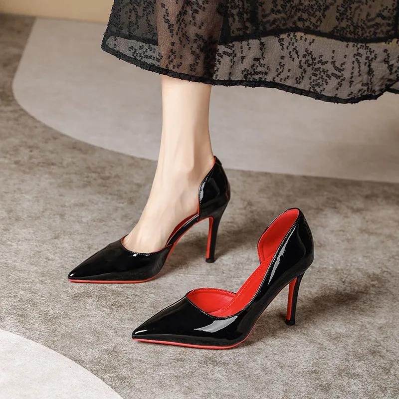 TADSW Slim Heel High Heels 9cm Women's-2