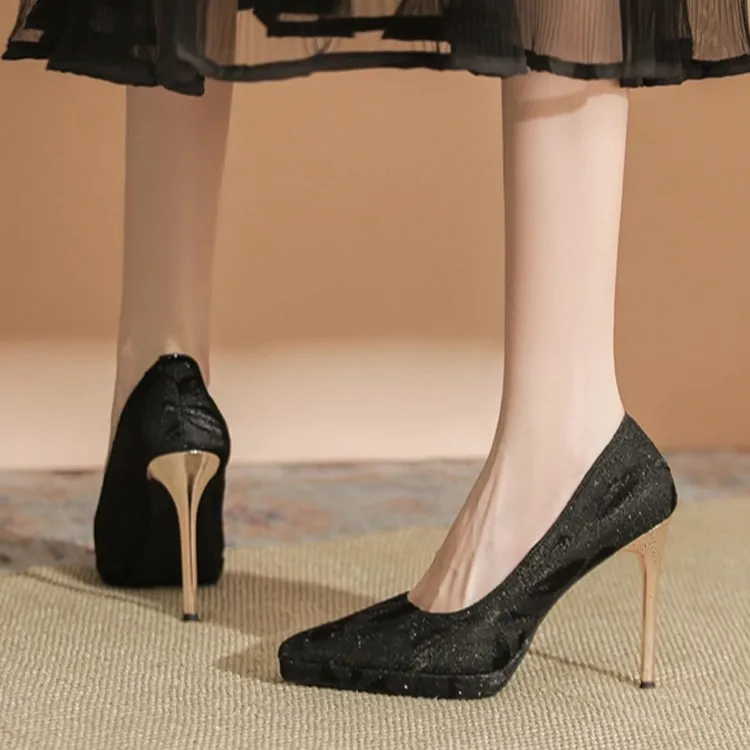 TADSW Slim Heel High Heels 10.5cm Women's-8