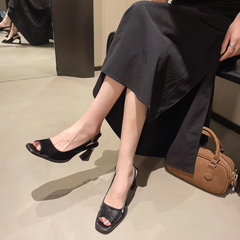 TADSW Slim Heel High Heels Women's-2