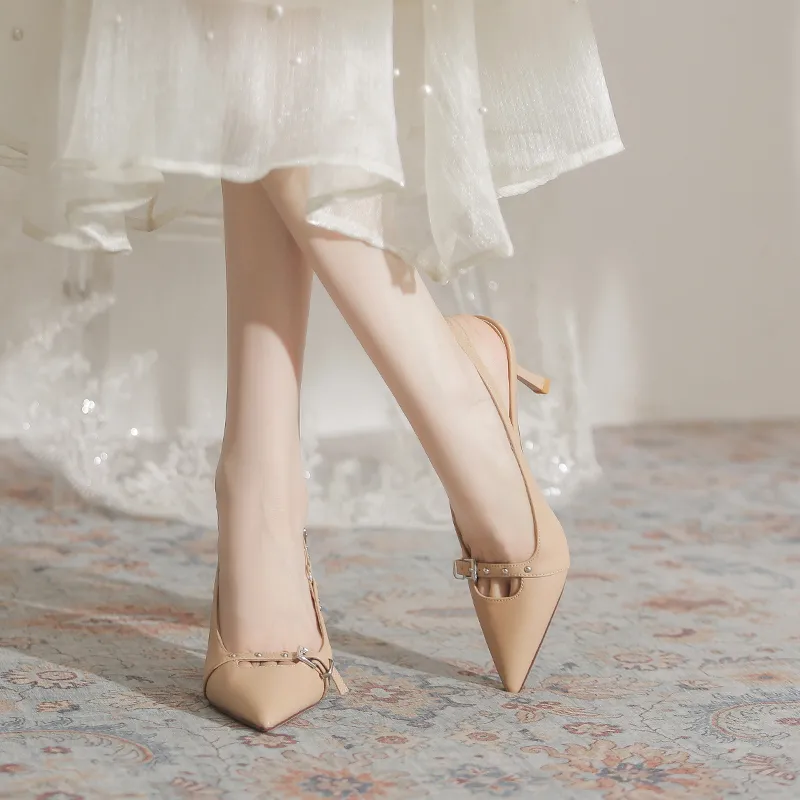 TADSW Slim Heel High Heels 6.5cm Women's-13