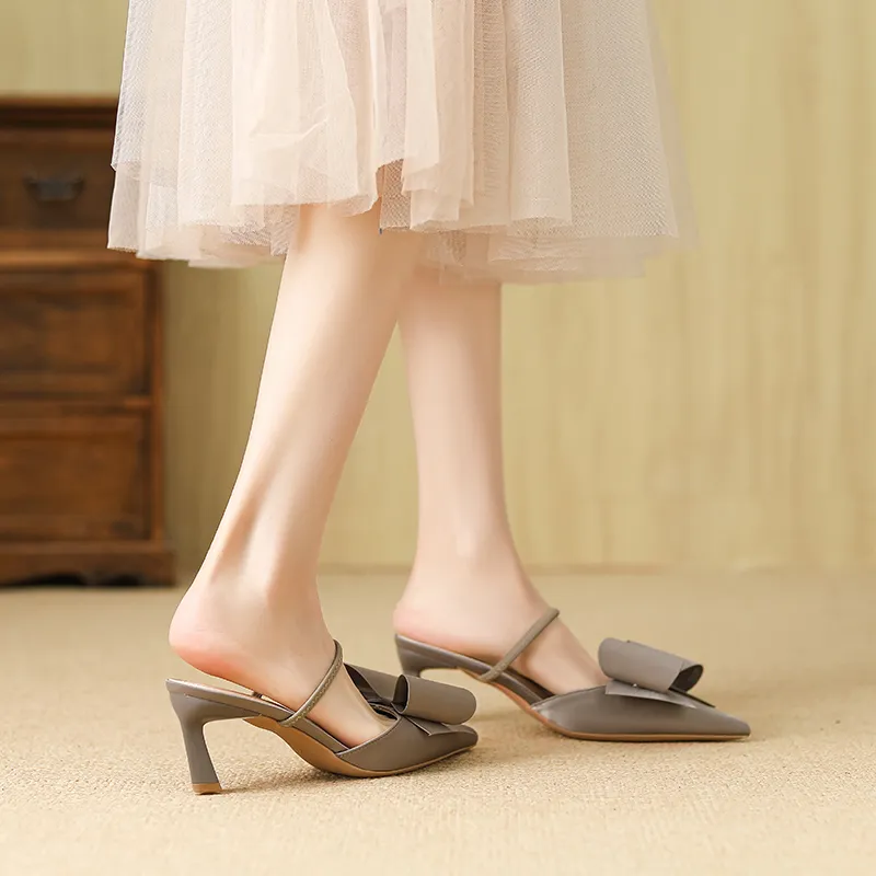 TADSW Rubber Sole Closed Toe Slippers Women's-10