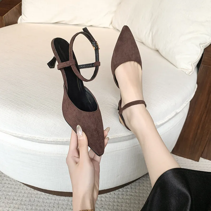 TADSW Chunky Heel High Heels Women's-2