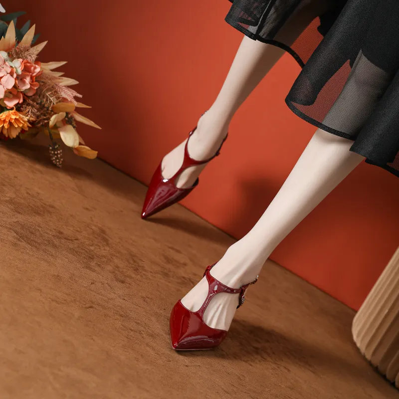 TADSW Slim Heel High Heels Women's-6