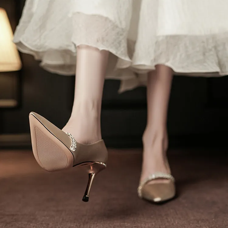 TADSW Slim Heel High Heels Women's-5
