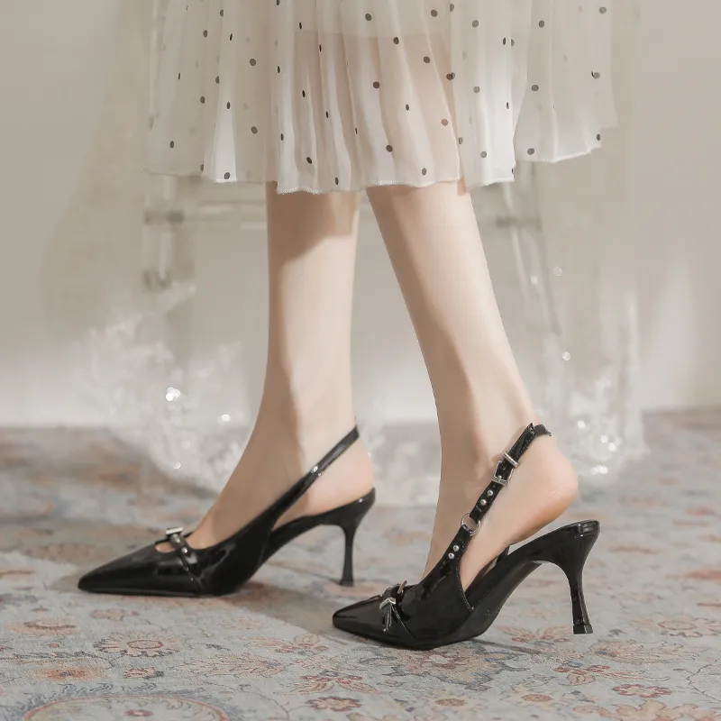 TADSW Slim Heel High Heels 6.5cm Women's-3