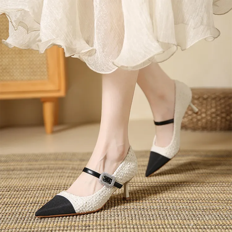 TADSW Slim Heel High Heels Women's-2
