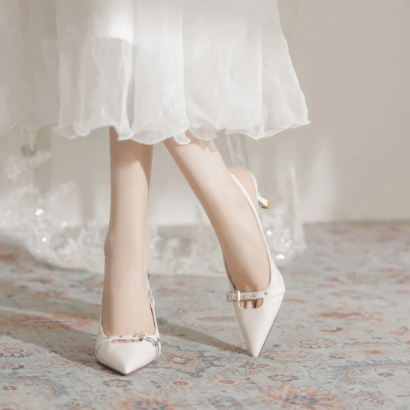 TADSW Slim Heel High Heels 6.5cm Women's-8