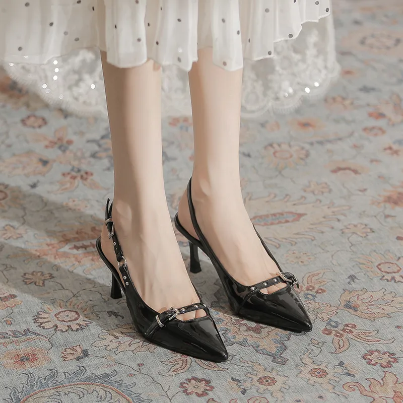 TADSW Slim Heel High Heels 6.5cm Women's-4