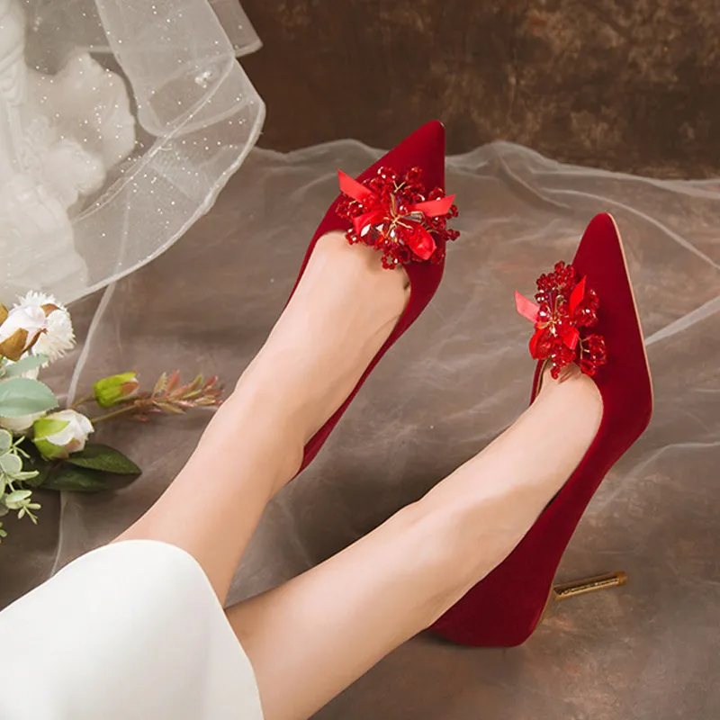 TADSW Slim Heel High Heels Women's-2