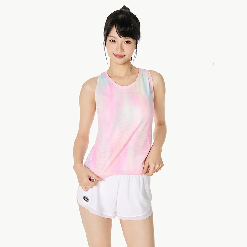 LEORREY Sleeveless Sports Shirts Women's-2