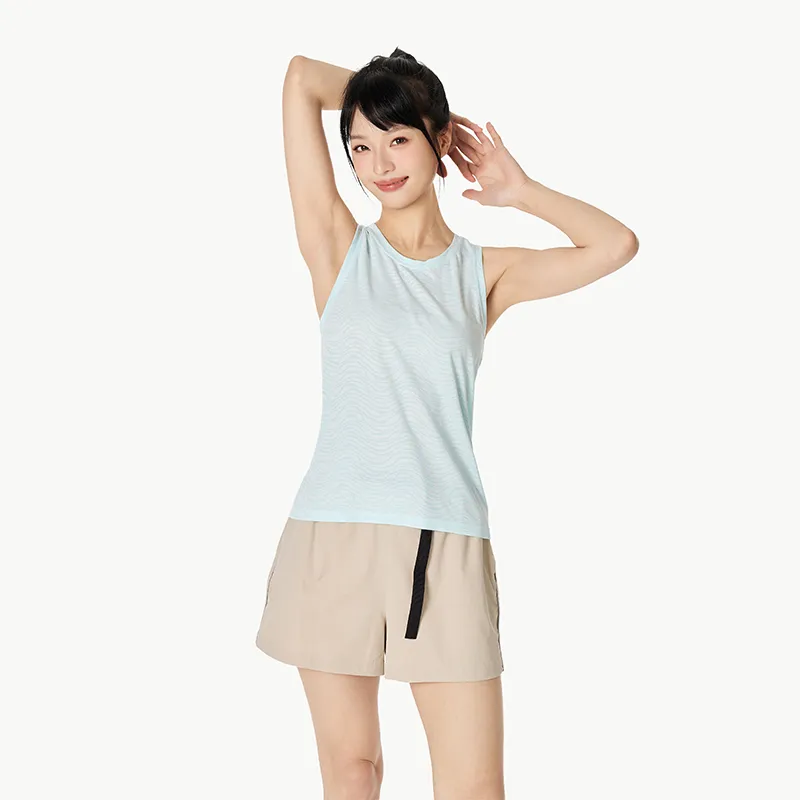 LEORREY Sleeveless Sports Shirts Women's-6