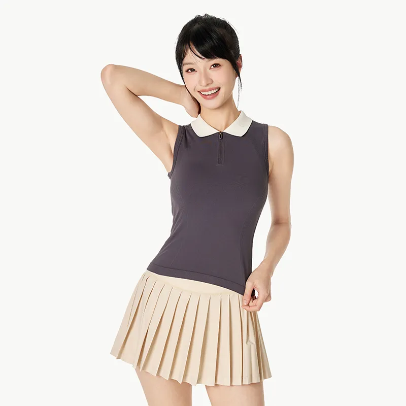 LEORREY Sleeveless Sports Shirts Women's-4