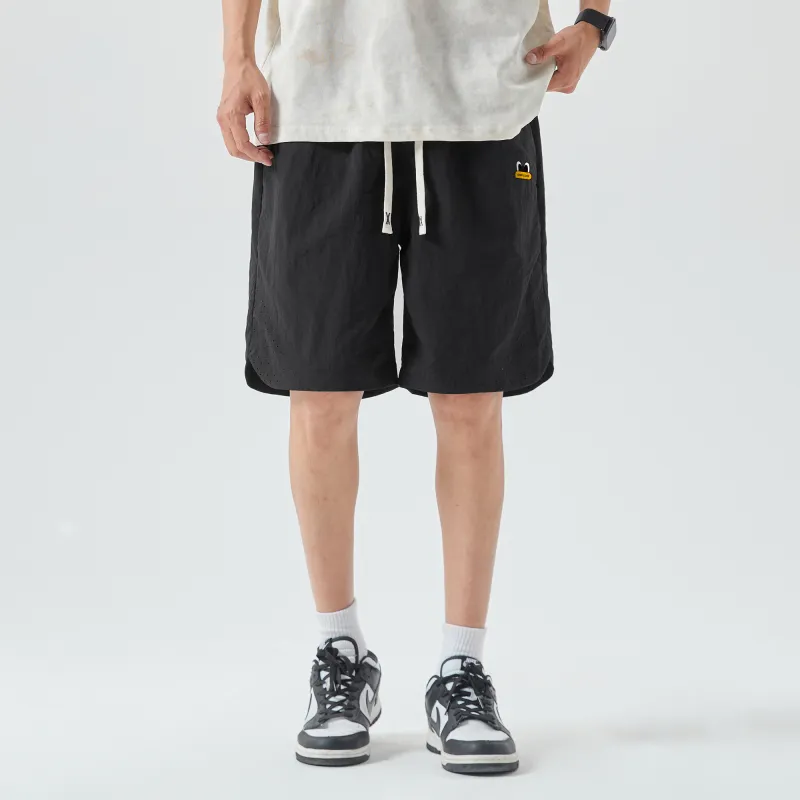 Pancoat Casual Shorts Unisex Black-2