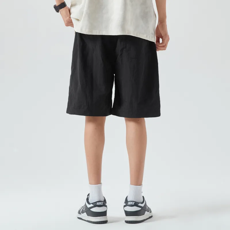 Pancoat Casual Shorts Unisex Black-3