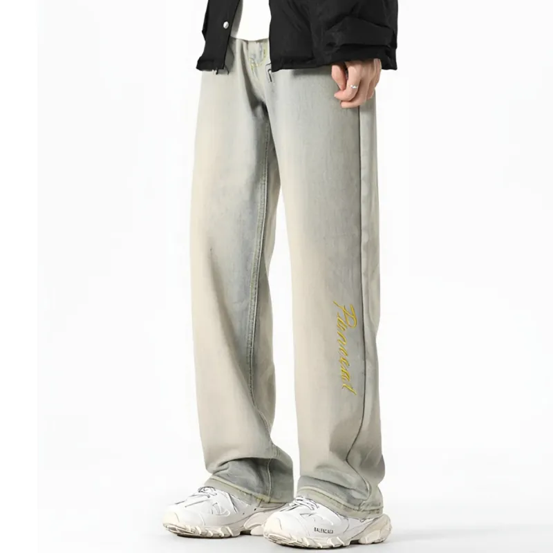 Pancoat Jeans Unisex Yellow Mud-3