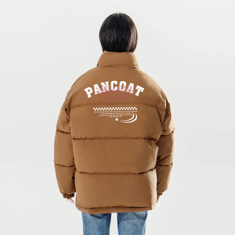 Pancoat Puffer Jacket Unisex Black-8