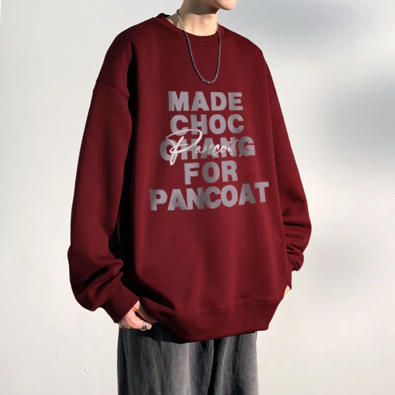 Pancoat Sweatshirt Unisex Burgundy-2