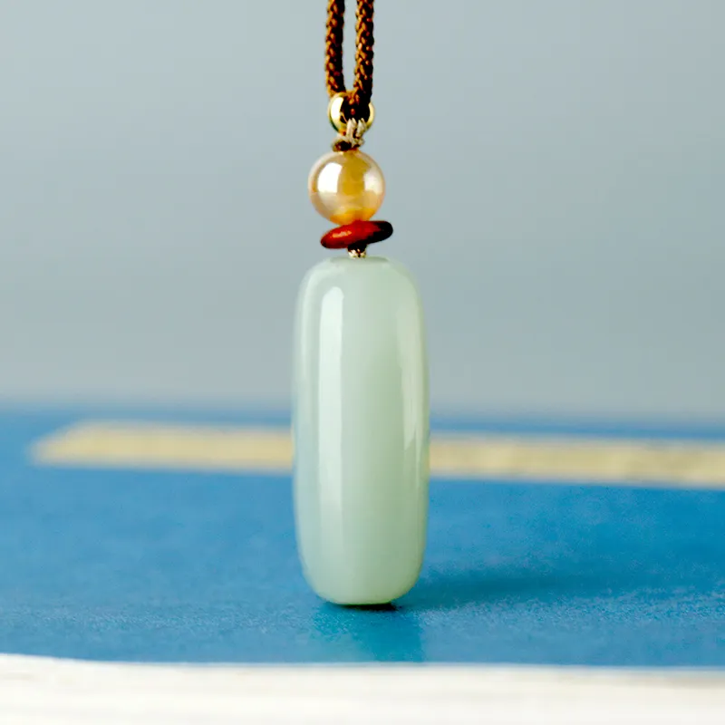 Jade Said Hetian Jade Pendants Unisex Green Jade-2