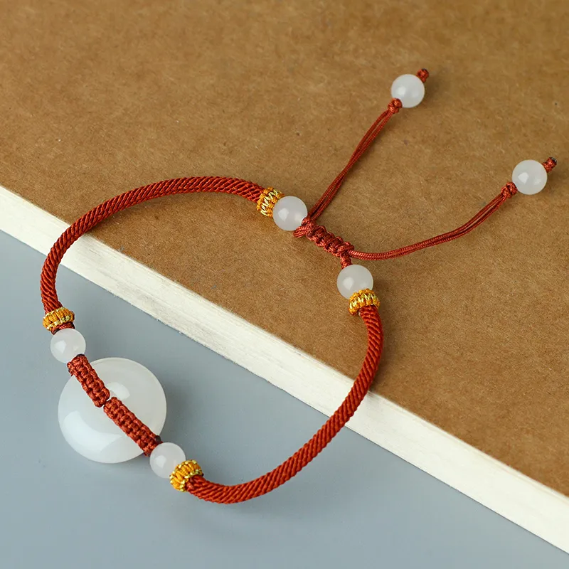 Jade Said Hetian Jade Bracelets Unisex White Jade-3
