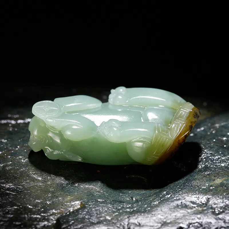 Jade Said Hetian Jade Pendants Jasper Men's-6