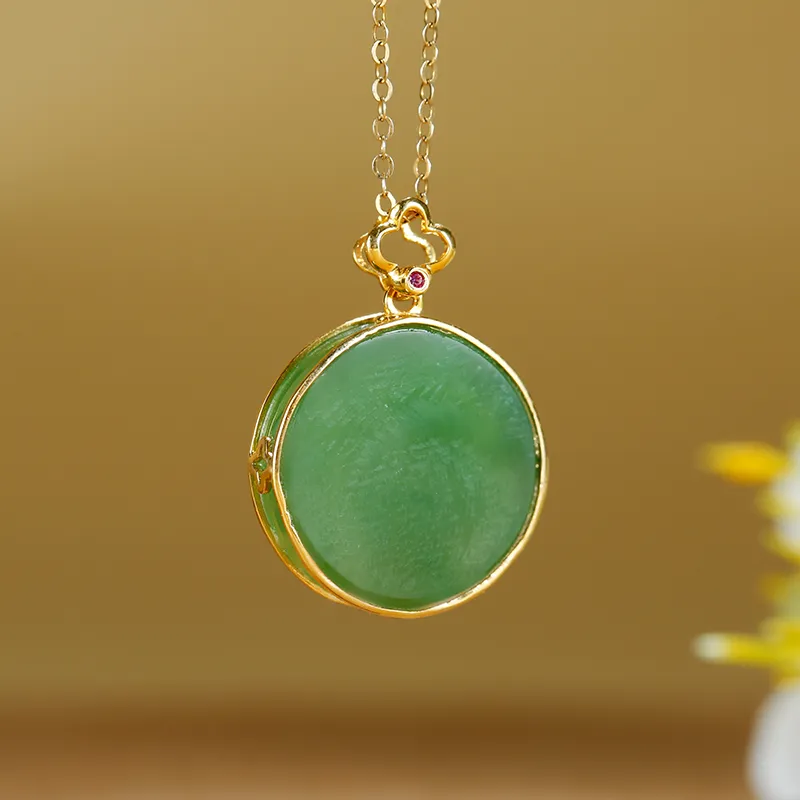 Jade Said Pendants Jasper Unisex-2