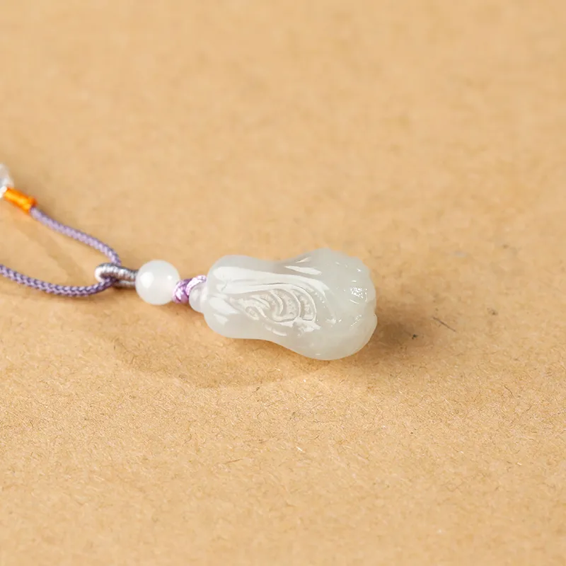 Jade Said Hetian Jade Pendants White Jade Women's-6