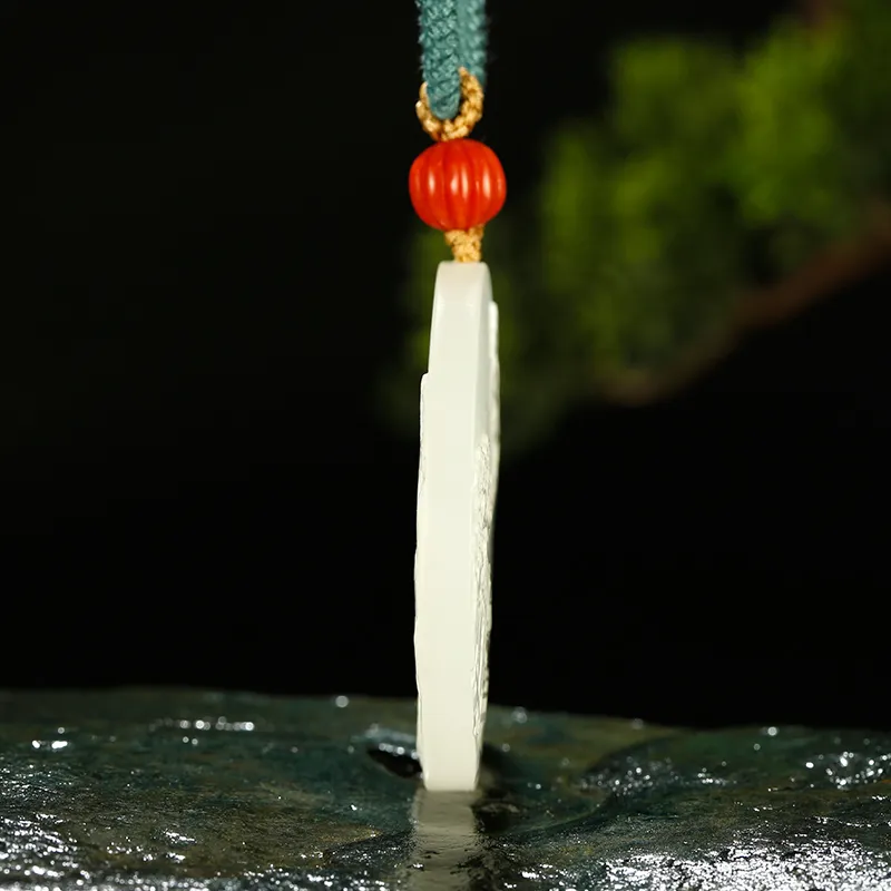 Jade Said Hetian Jade Necklaces White Jade Men's-3