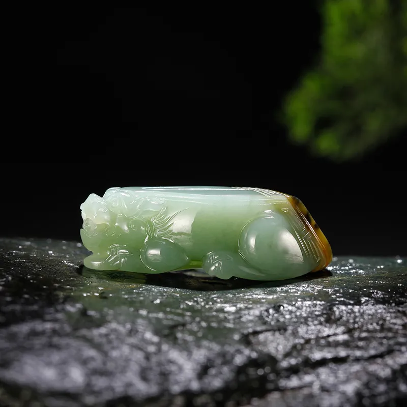 Jade Said Hetian Jade Pendants Jasper Men's-1