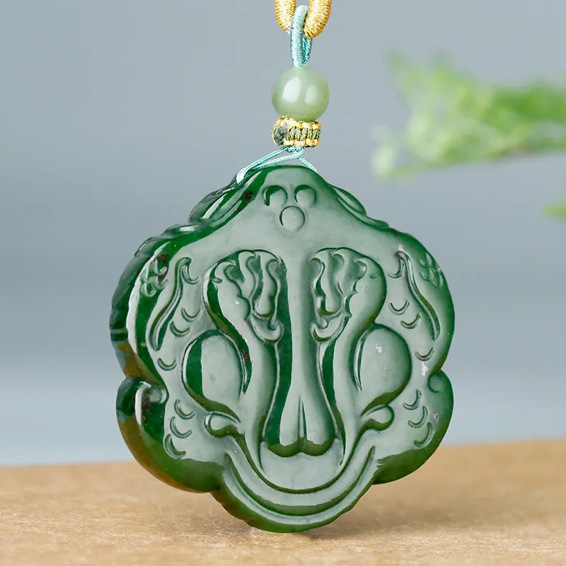 Jade Said Necklaces Jasper Unisex-2