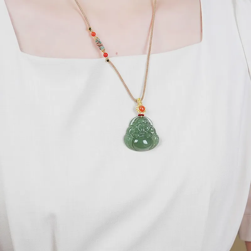 Jade Said Pendants Green Jade Women's-1