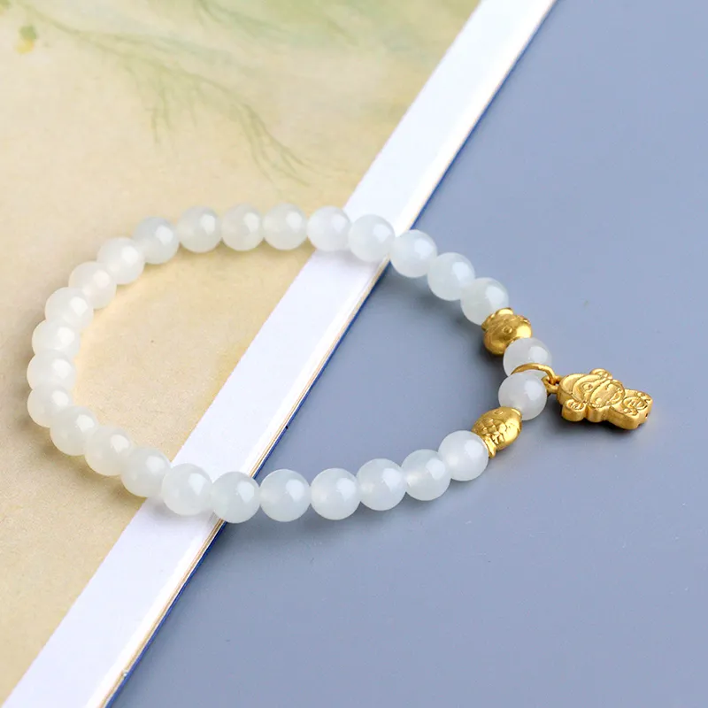 Jade Said Bracelets White Jade Women's-5