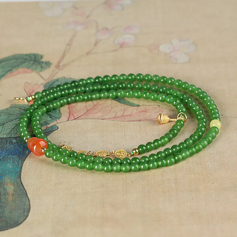 Jade Said Hetian Jade Necklaces Jasper Women's-1