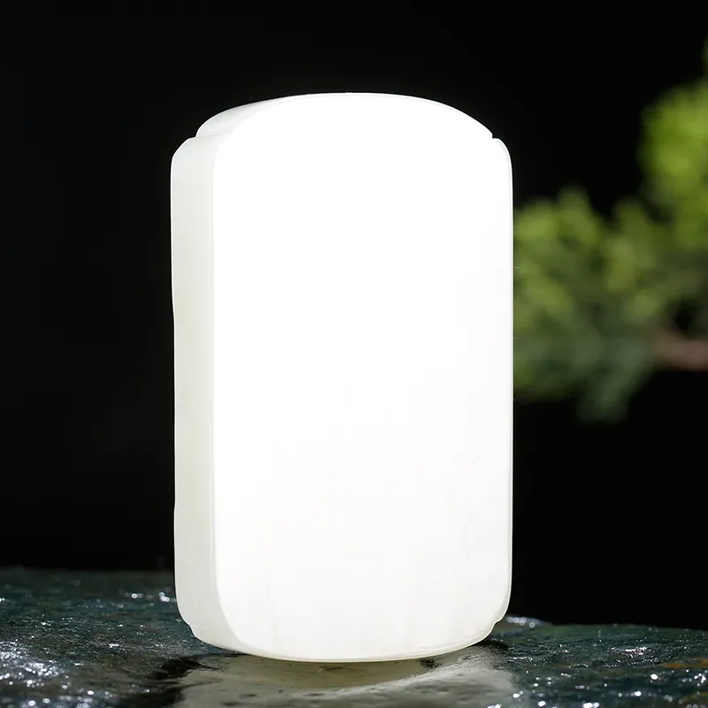 Jade Said Pendants White Jade Unisex-2