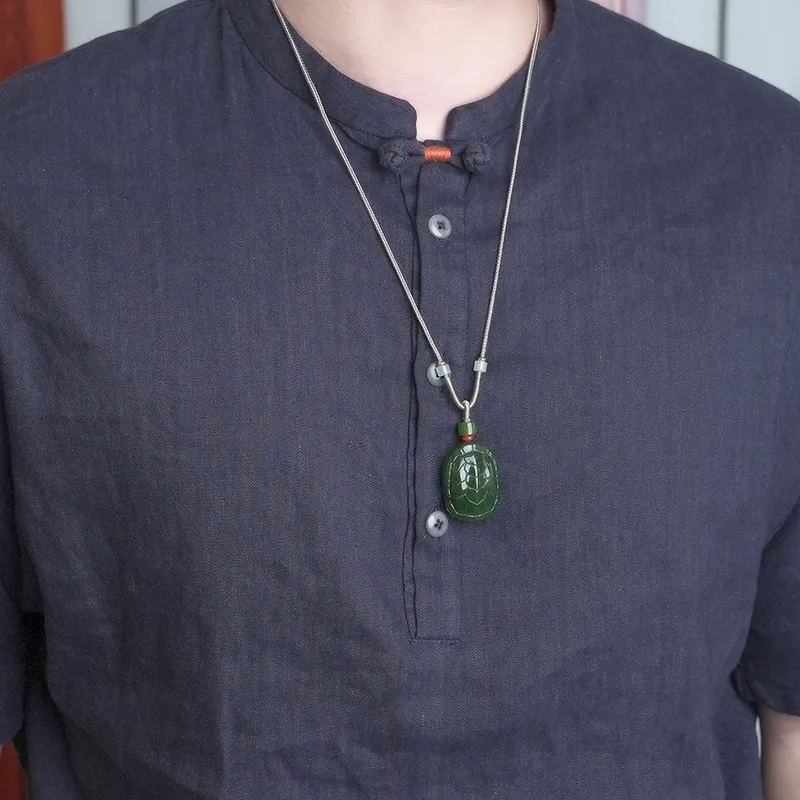 Jade Said Hetian Jade Pendants Unisex Jasper-1