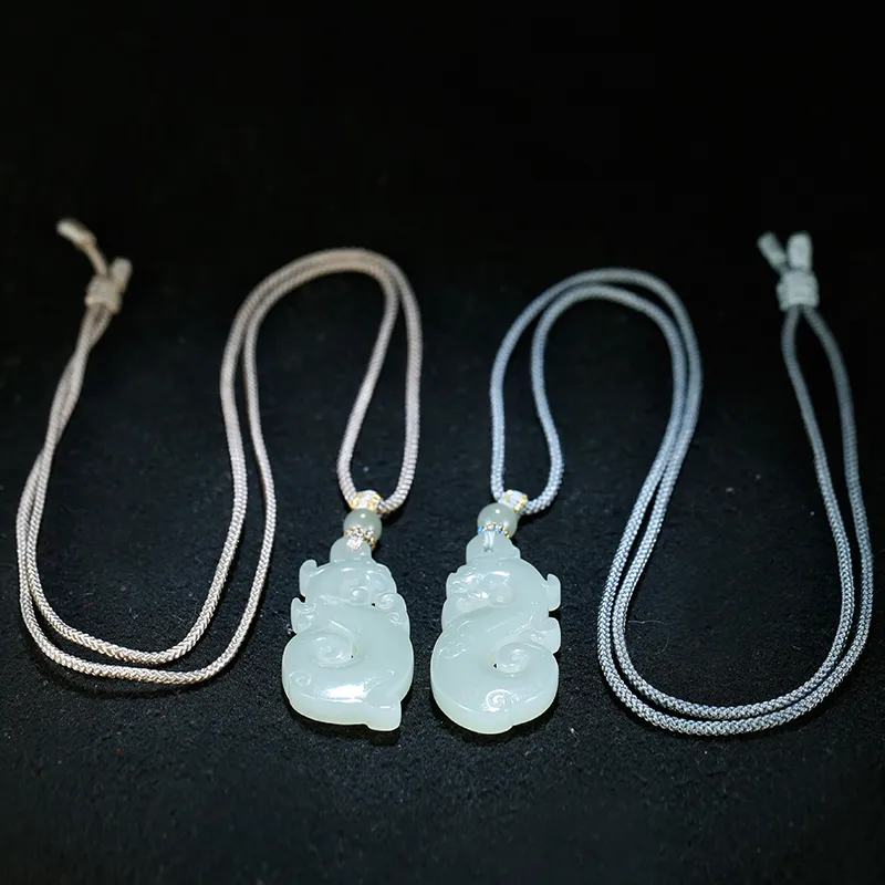 Jade Said Pendants Green Jade Unisex-4