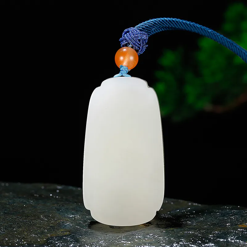 Jade Said Hetian Jade Necklaces White Jade Men's-3