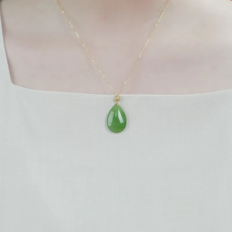 Jade Said Hetian Jade Pendants Jasper Women's-6