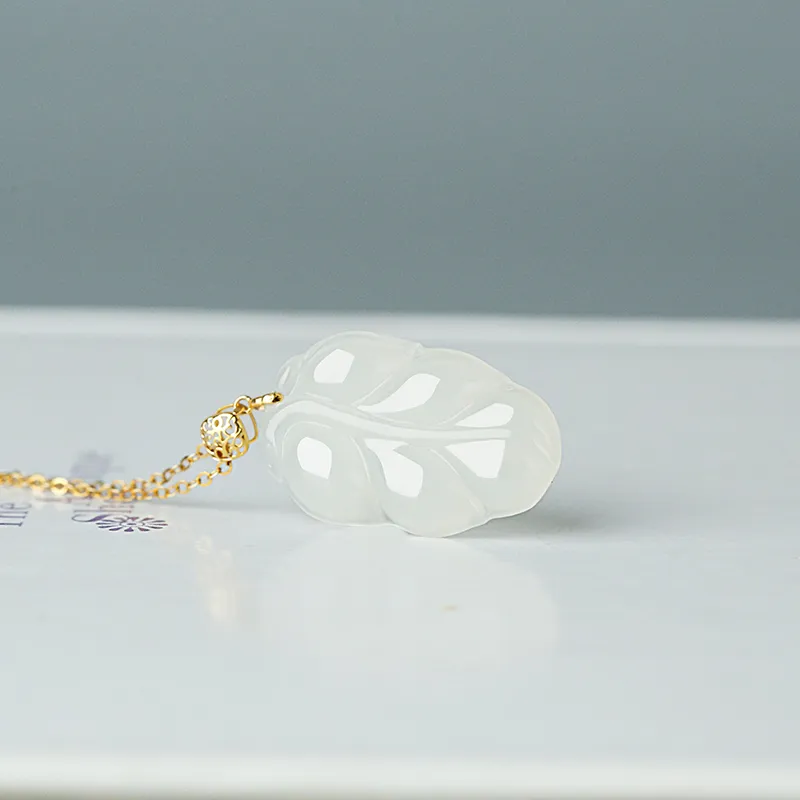 Jade Said Hetian Jade Hetian Jade Pendants Women's White Jade-4