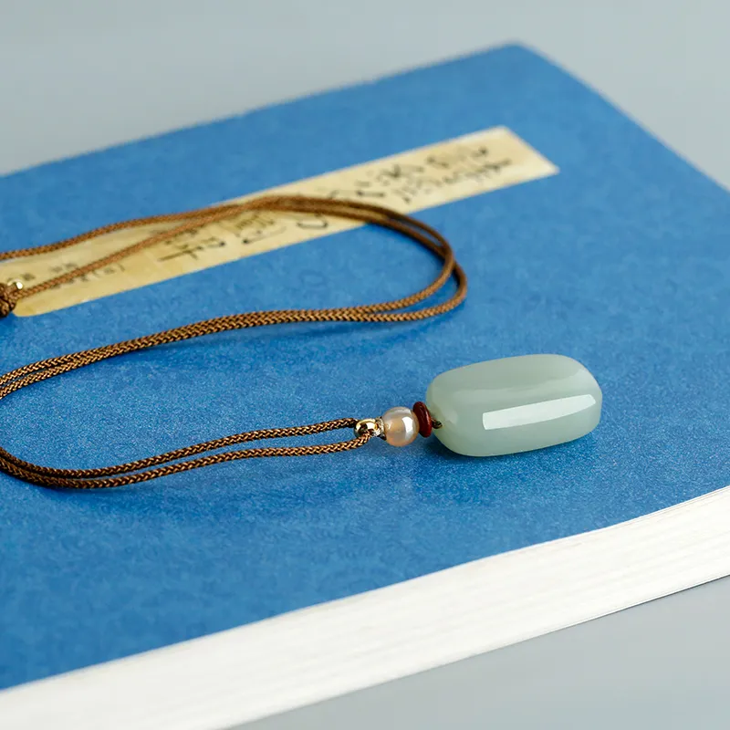 Jade Said Hetian Jade Pendants Unisex Green Jade-5