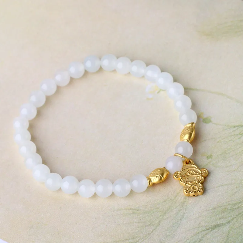 Jade Said Bracelets White Jade Women's-4