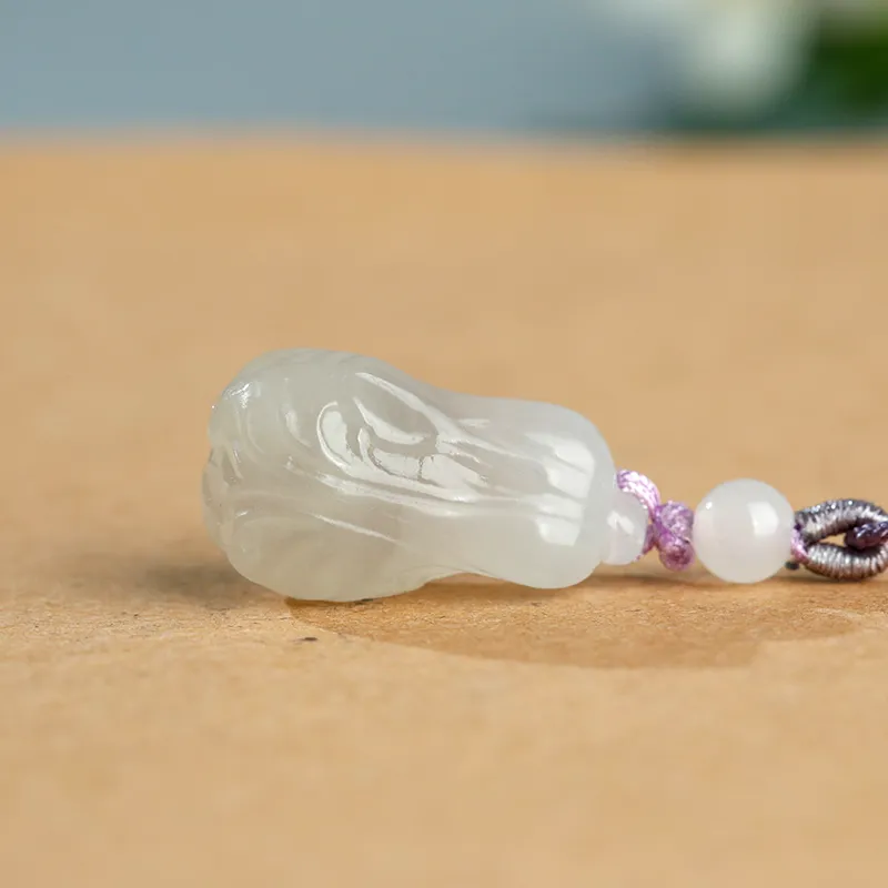Jade Said Hetian Jade Pendants White Jade Women's-3