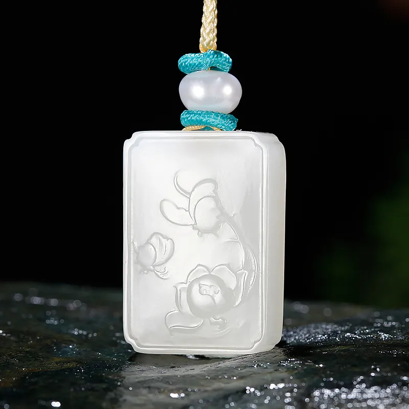 Jade Said Hetian Jade Necklaces White Jade Women's-1