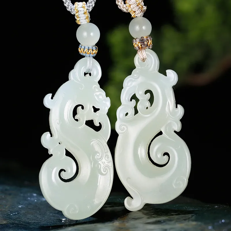 Jade Said Pendants Green Jade Unisex-3