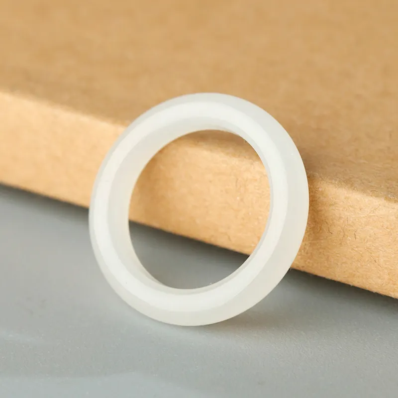 Jade Said Rings White Jade Women's-5