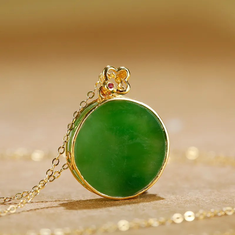 Jade Said Pendants Jasper Unisex-5