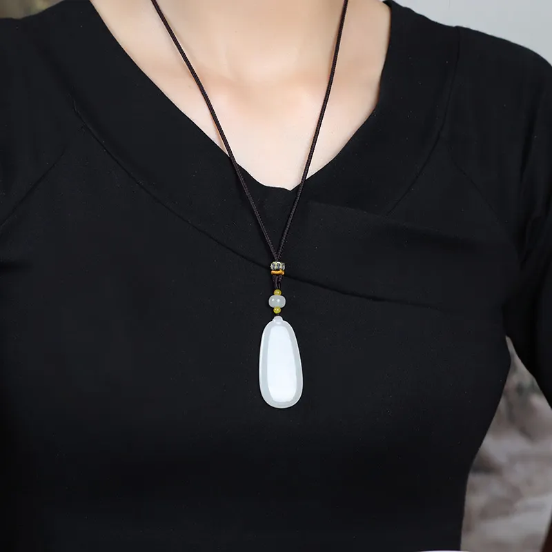 Jade Said Pendants Green Jade Unisex-2