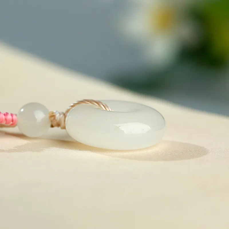 Jade Said Necklaces White Jade Women's-4