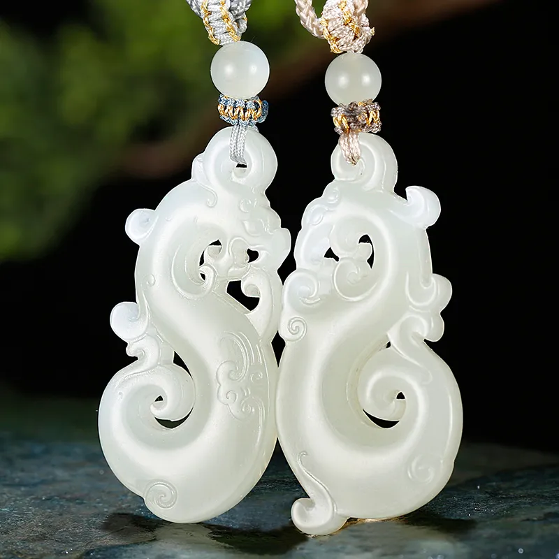Jade Said Pendants Green Jade Unisex-1