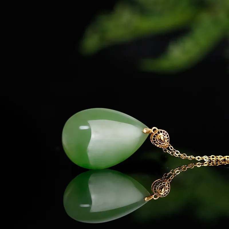 Jade Said Hetian Jade Pendants Jasper Women's-4